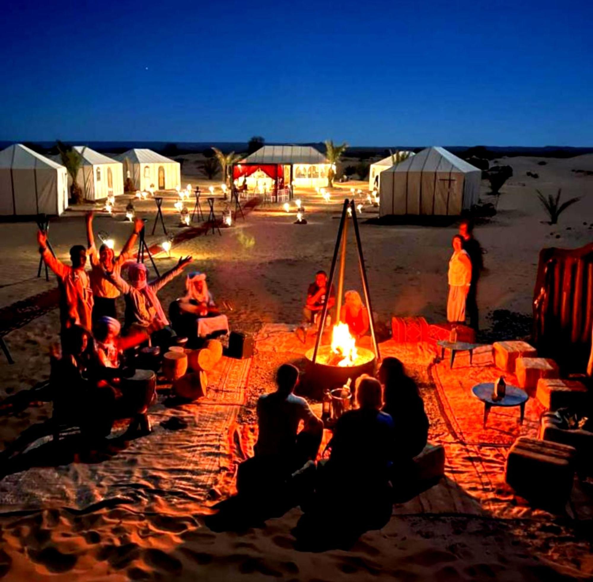 Luxury Bedouin Camp Bed & Breakfast Merzouga Ngoại thất bức ảnh