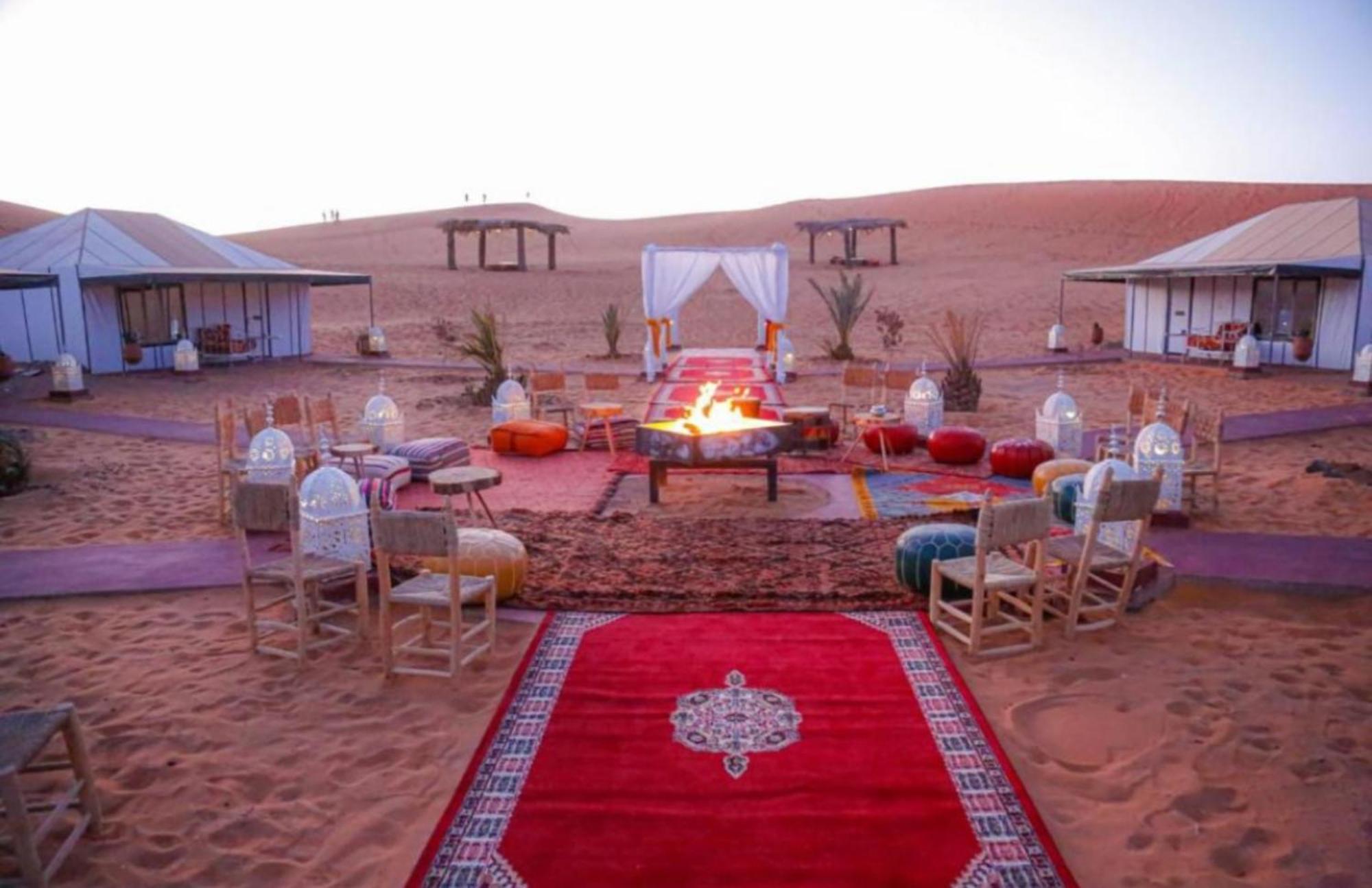 Luxury Bedouin Camp Bed & Breakfast Merzouga Ngoại thất bức ảnh