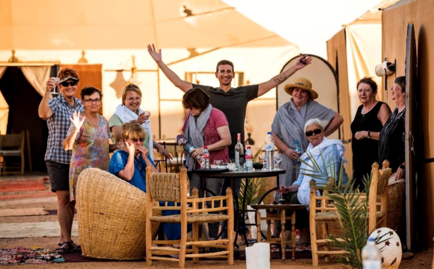 Luxury Bedouin Camp Bed & Breakfast Merzouga Ngoại thất bức ảnh